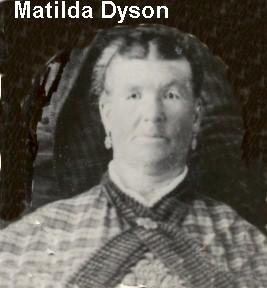 Matilda Dyson (1824 - 1894) Profile